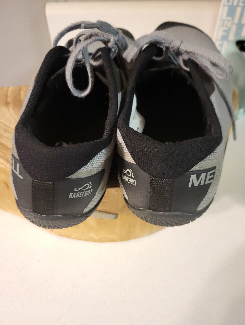 Merrell Shoes Womens 11 Grey Glove 4 Barefoot Minimalist Sneaker Vibram - Picture 4 of 7